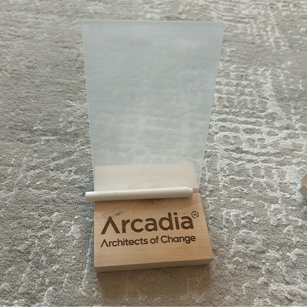 ⭐️ ClearPad Eco reusable memo pad with chalk marker - Picture 3 of 3